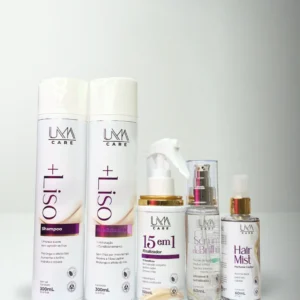 Kit Shampoo + Liso + Condicionador +Liso + Finalizador 15 em 1 + Sérum + Hair Mist
